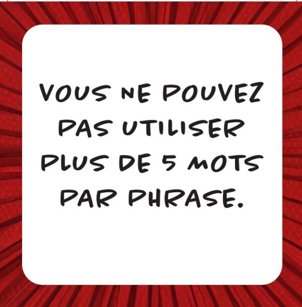 Cartes Contrainte du jeu Carakter – Support pour travailler les interactions sociales et l’adaptabilité